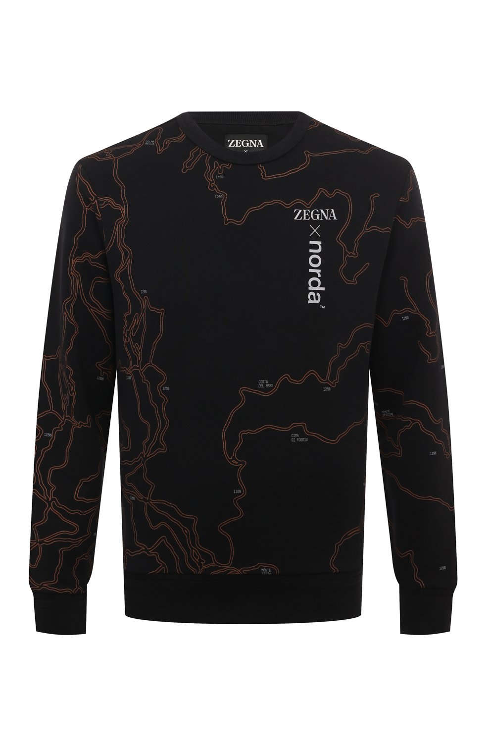 Хлопковый свитшот zegna x norda ZEGNA, арт. UB522A5/N0R872008, фото 1