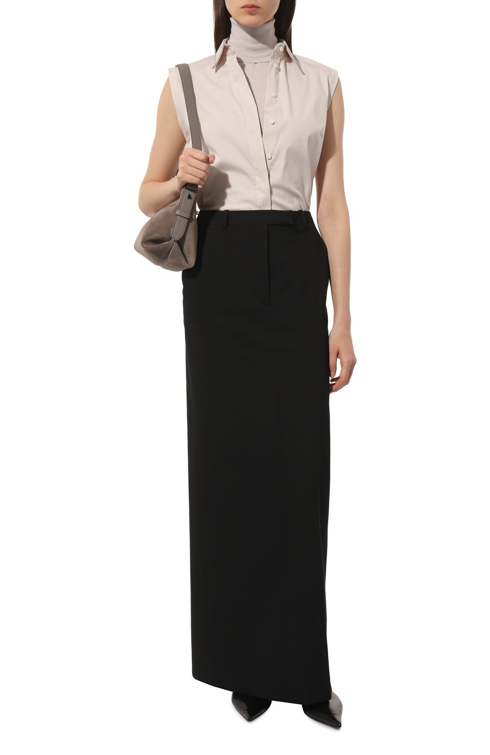 Хлопковая рубашка BRUNELLO CUCINELLI кремового цвета по цене 68800 руб., арт. M0091MA616, фото 2 Хлопковая рубашка BRUNELLO CUCINELLI, арт. M0091MA616, фото 2