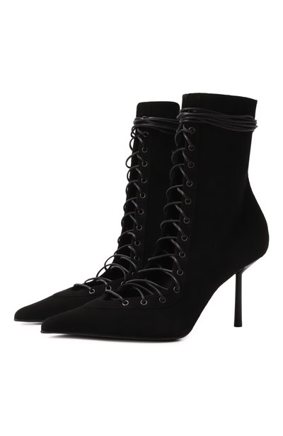 Женские замшевые ботильоны colette 80 LE SILLA, арт. 4249B080BMPPVEP