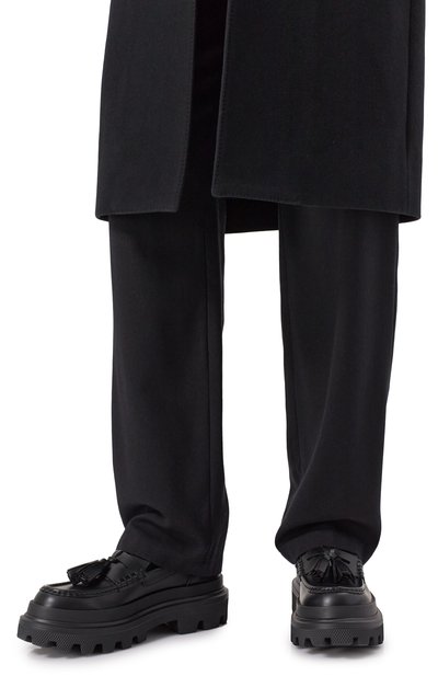 Кожаные лоферы DOLCE & GABBANA, арт. A30262/AB640, фото 3