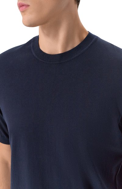 Хлопковый джемпер PAUL&SHARK темно-синего цвета по цене 41750 руб., арт. 25411516, фото 5 Хлопковый джемпер PAUL&SHARK, арт. 25411516, фото 5