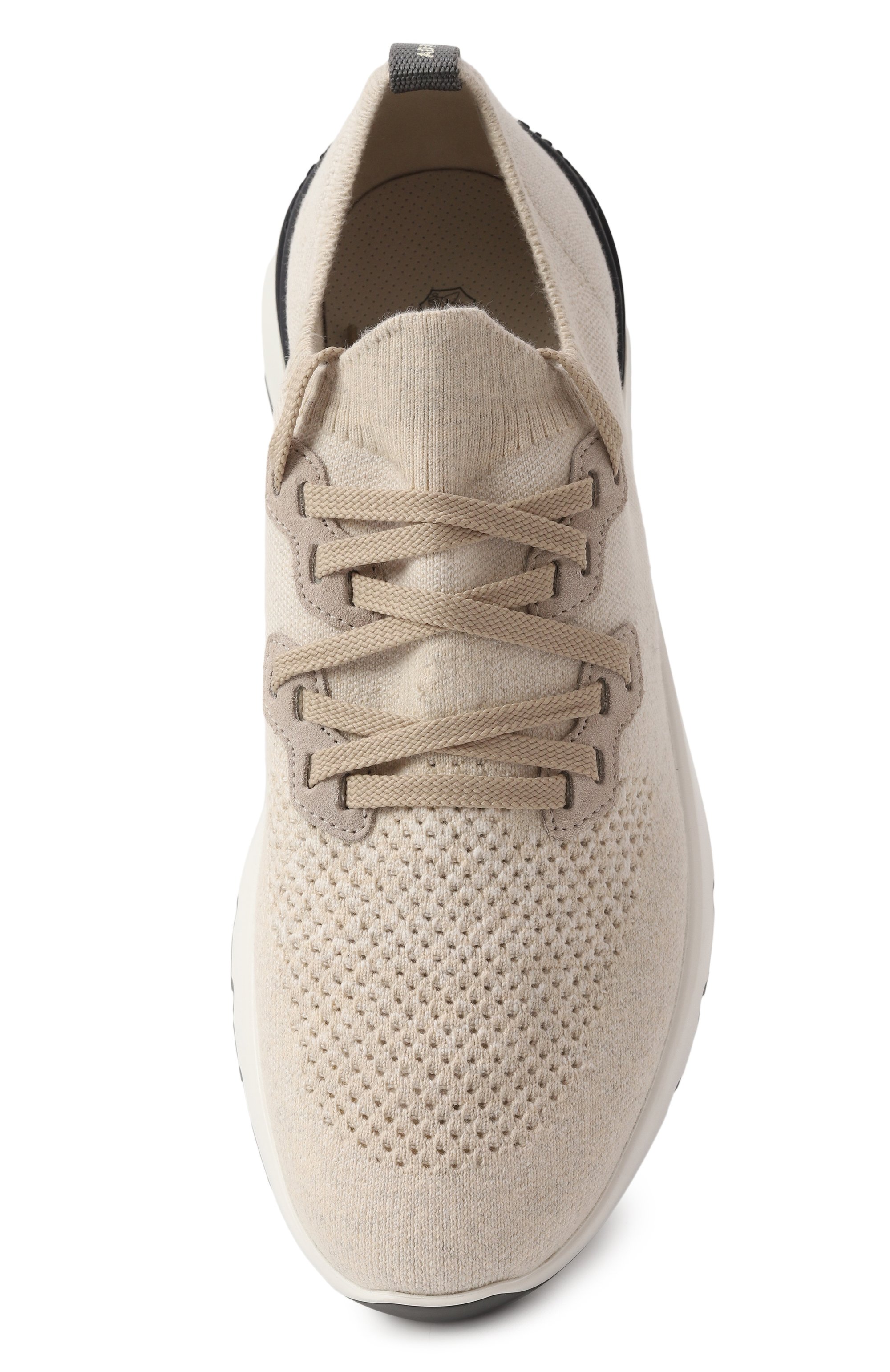 Текстильные кроссовки BRUNELLO CUCINELLI, арт. MZUKIB2051, фото 6