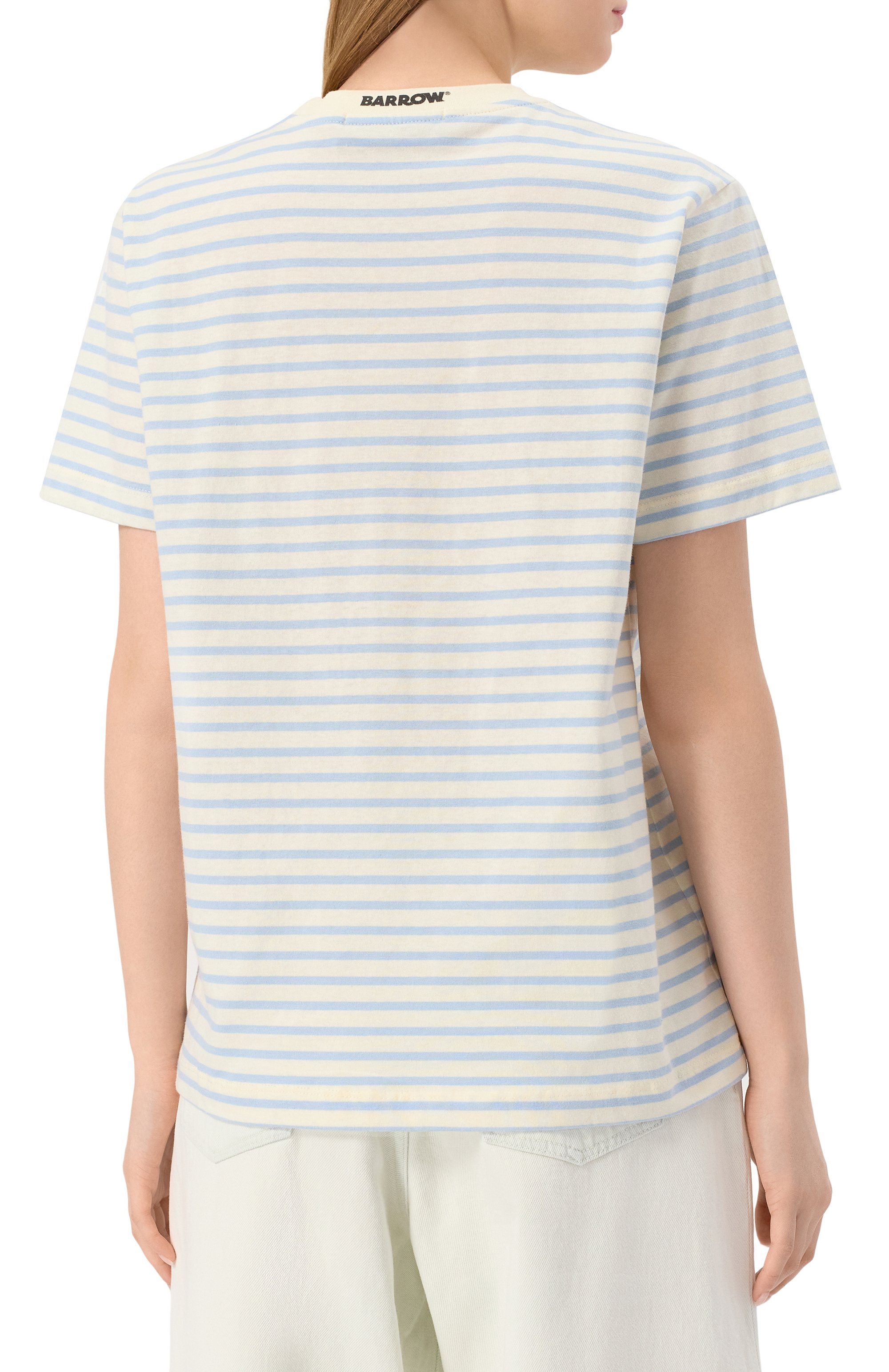 Хлопковая футболка BARROW, арт. S5BWW0TH090, фото 4