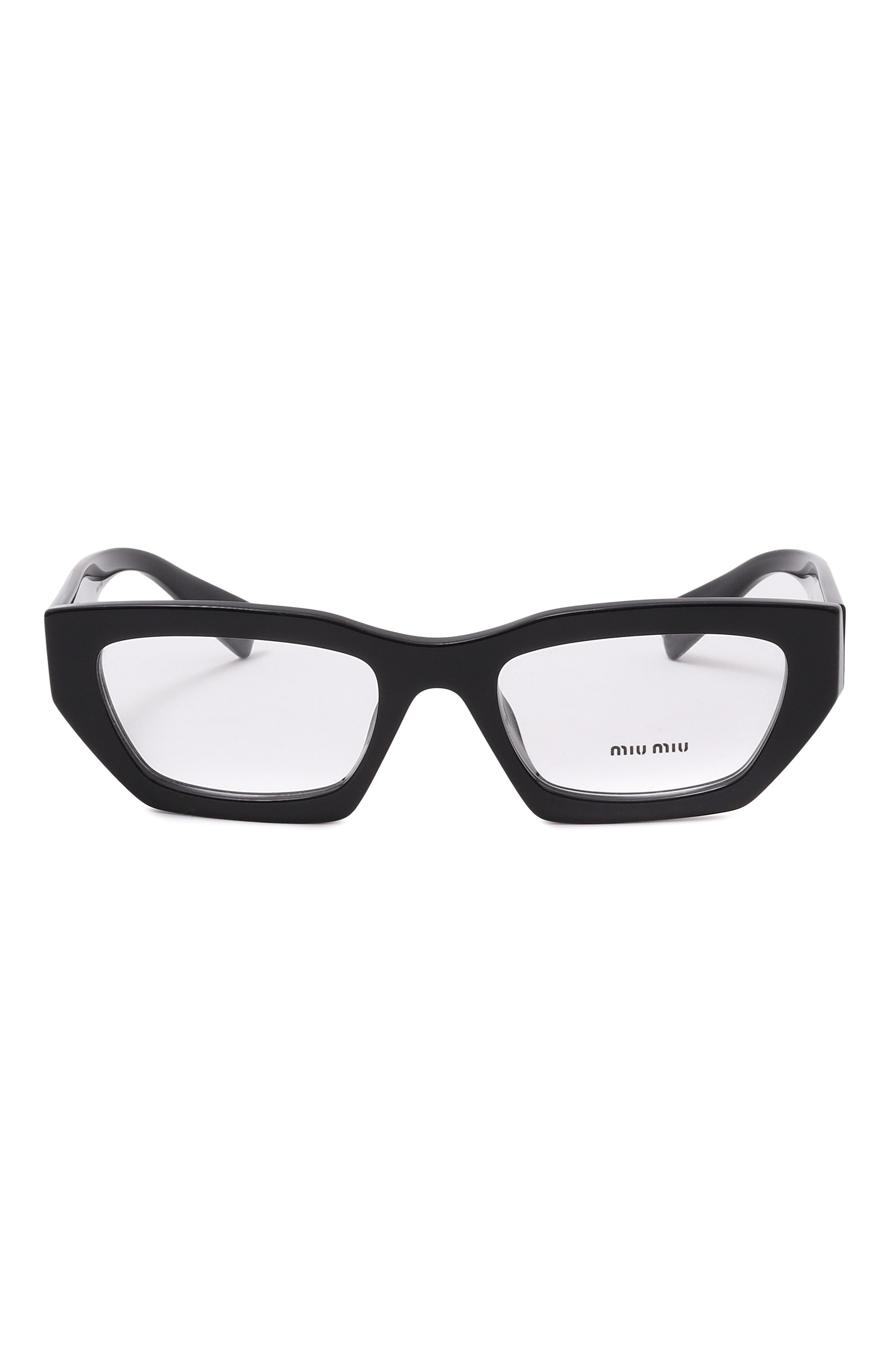 Оправа MIU MIU черного цвета по цене 39800 руб., арт. 03XV-1AB101, фото 3 Оправа MIU MIU, арт. 03XV-1AB101, фото 3