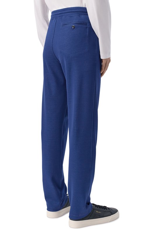 Хлопковые брюки Capobianco 20M706.BL00. Синий  20M706.BL00. Фото 4