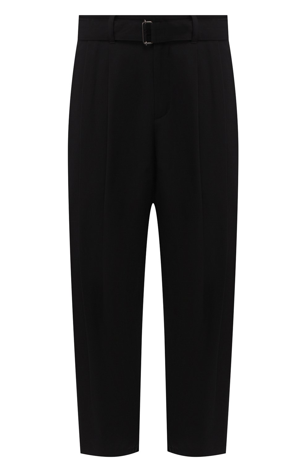 Хлопковые брюки KAZUYUKI KUMAGAI черного цвета по цене 29850 руб., арт. KP91-055, фото 1 Хлопковые брюки KAZUYUKI KUMAGAI, арт. KP91-055, фото 1