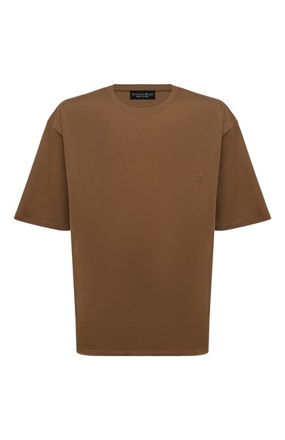 Мужская хлопковая футболка STEFANO RICCI, арт. MNH4303610/LUXT