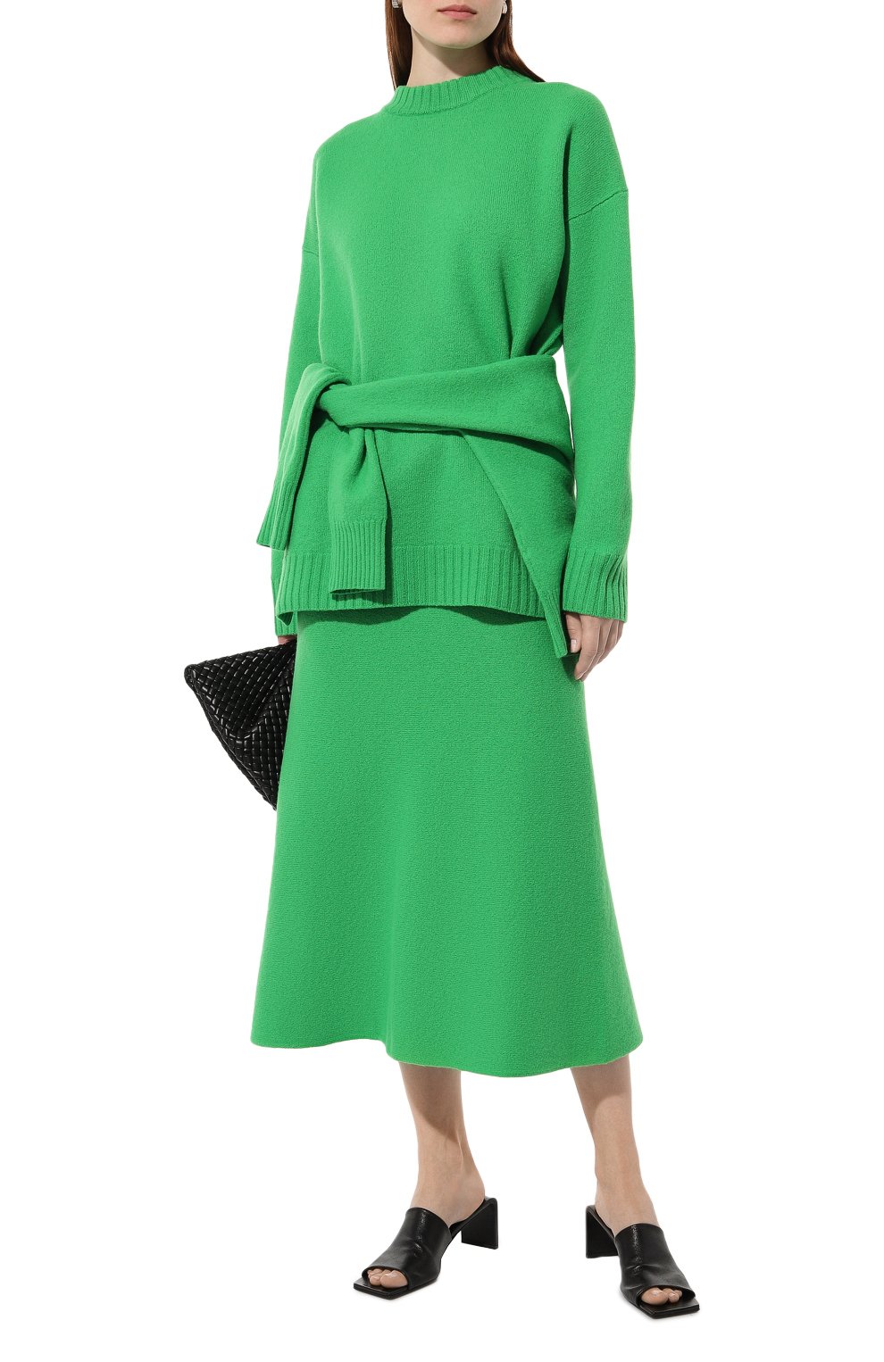 Шерстяная юбка JIL SANDER, арт. J02MA0248/J14506, фото 2