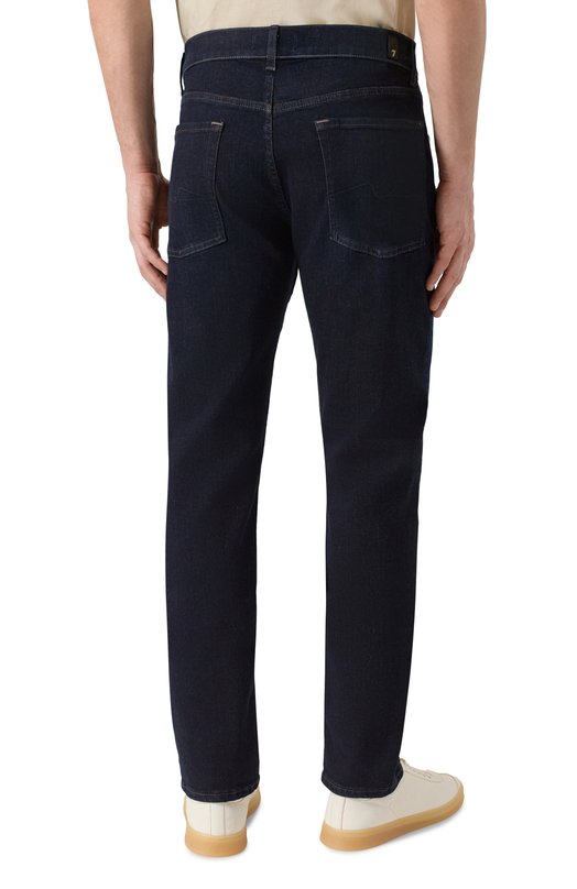 Джинсы Straight 7 For All Mankind 7TE70C421C0 Синий  7TE70C421C0 Фото 4