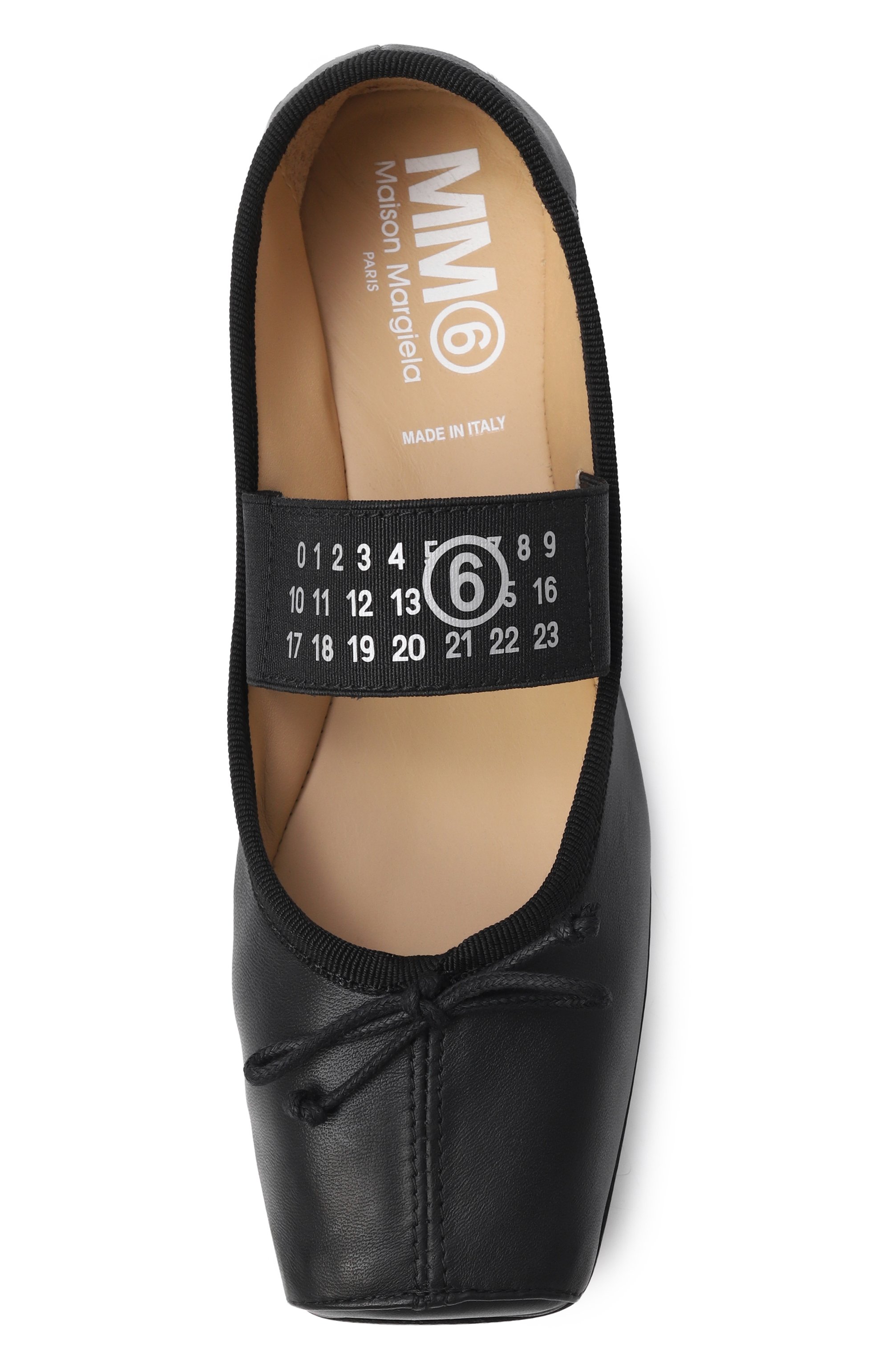 Кожаные балетки MM6, арт. 82397/VAR2, фото 4