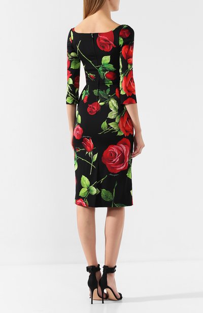 Шелковое платье DOLCE & GABBANA, арт. F6F5PT/FSAY1, фото 4