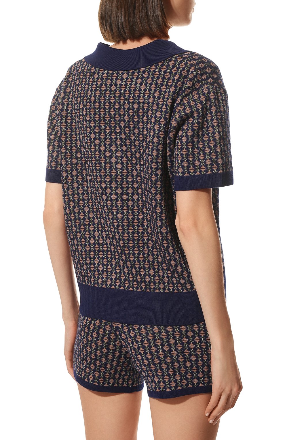 Поло из шерсти и вискозы DRIES VAN NOTEN, арт. 221-011209-4715, фото 4