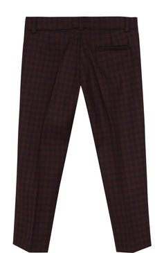 Шерстяные брюки в клетку GUCCI, арт. 475460/XB818, фото 2