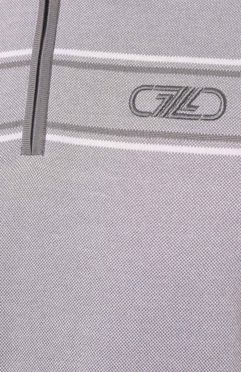 Поло из хлопка и шелка ZILLI, арт. MBZ-PZ032-TW0T1/MC01, фото 5