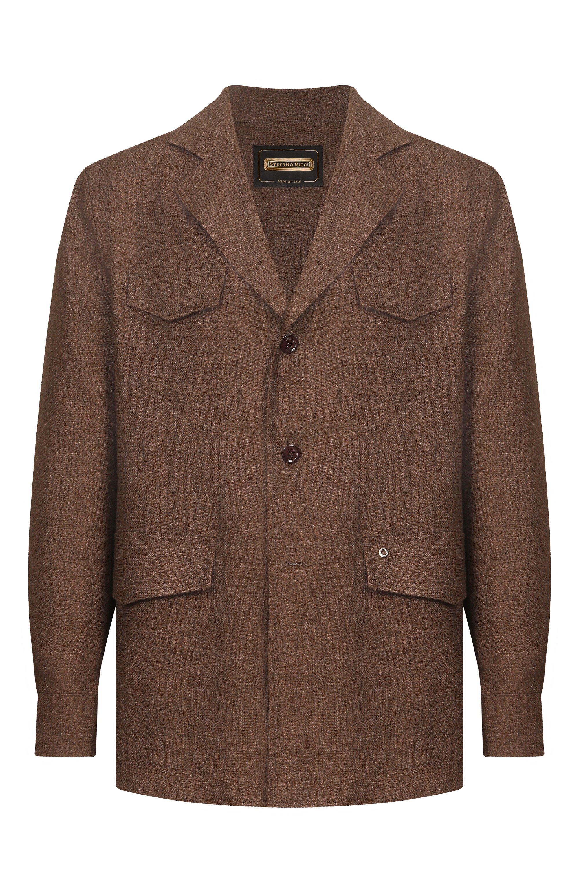 Льняная куртка-рубашка STEFANO RICCI, арт. SP008166/VT0002, фото 1