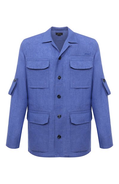Мужская льняная куртка-рубашка BRIONI, арт. SLS90L/P9111