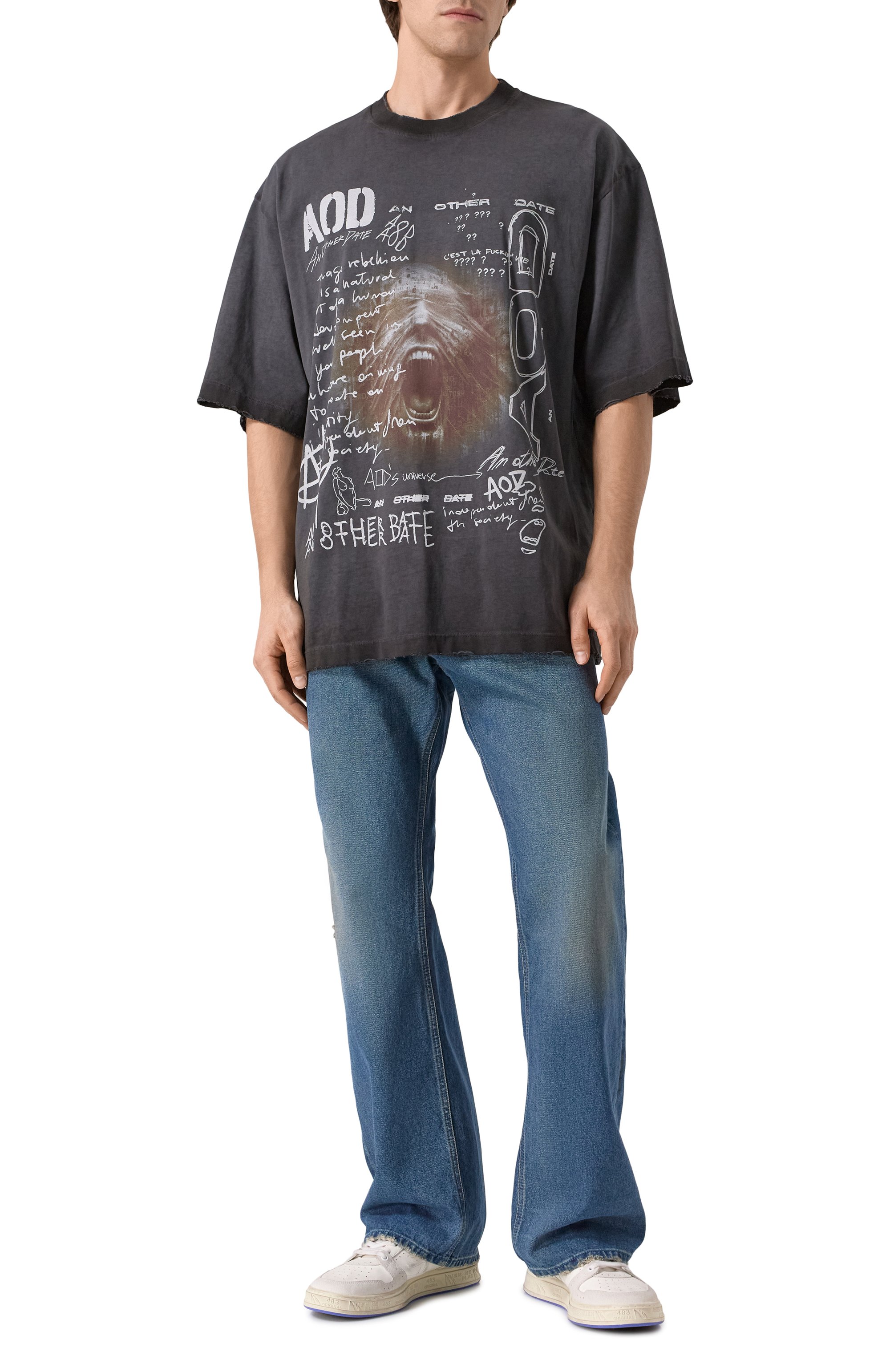 Хлопковая футболка AN OTHER DATE, арт. S25MA0DTH152, фото 2
