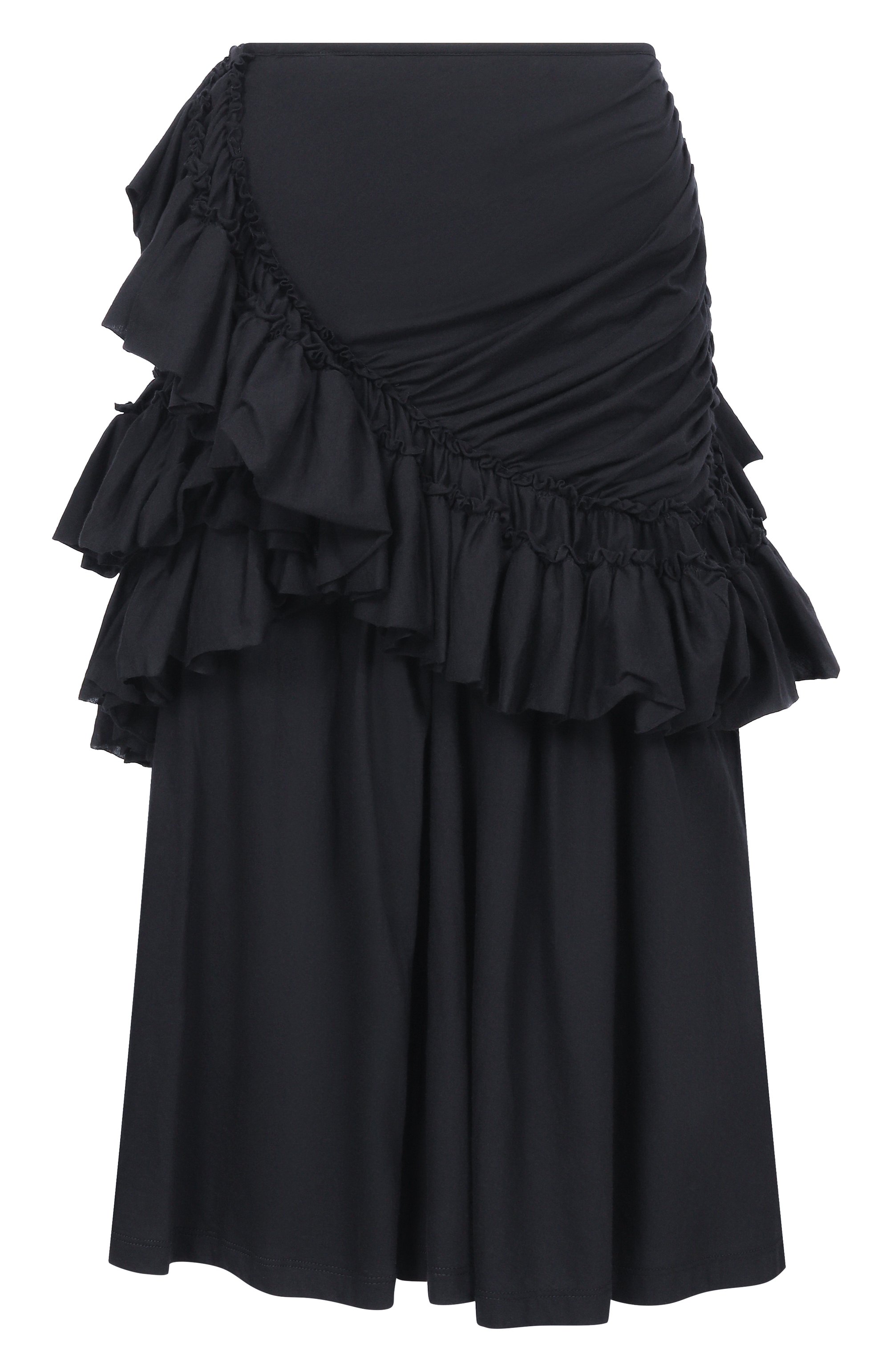 Хлопковая юбка DRIES VAN NOTEN, арт. 011145/3606, фото 1