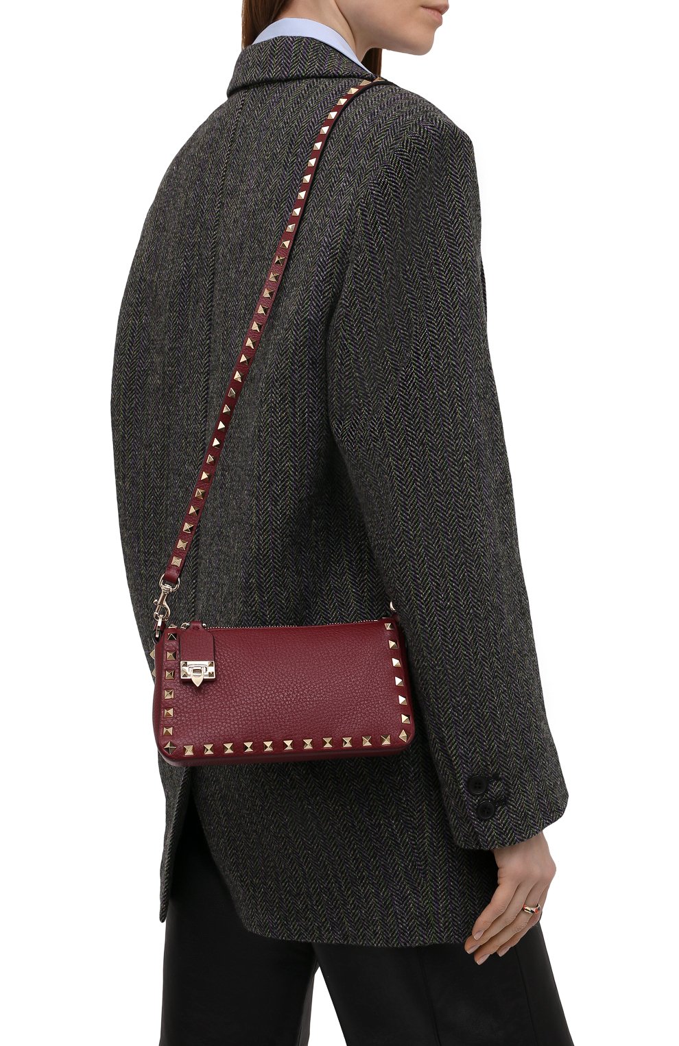 Сумка rockstud small VALENTINO, арт. WW2B0J47/VSF, фото 6