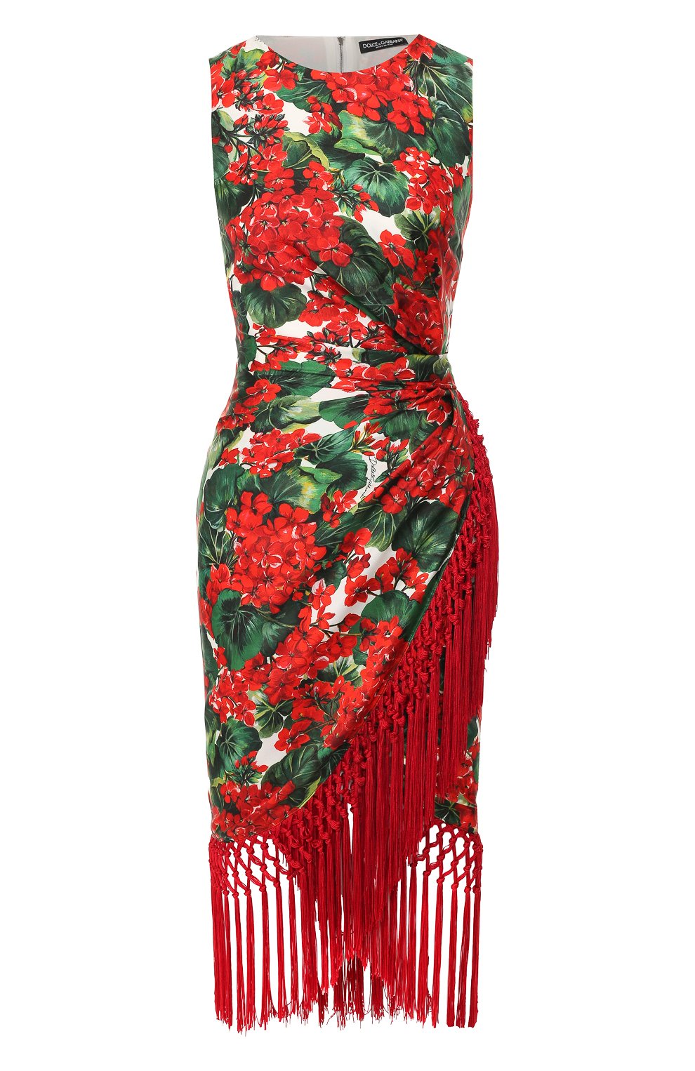 Платье из смеси шелка и вискозы DOLCE & GABBANA, арт. F6C8AT/HS1ZW, фото 1