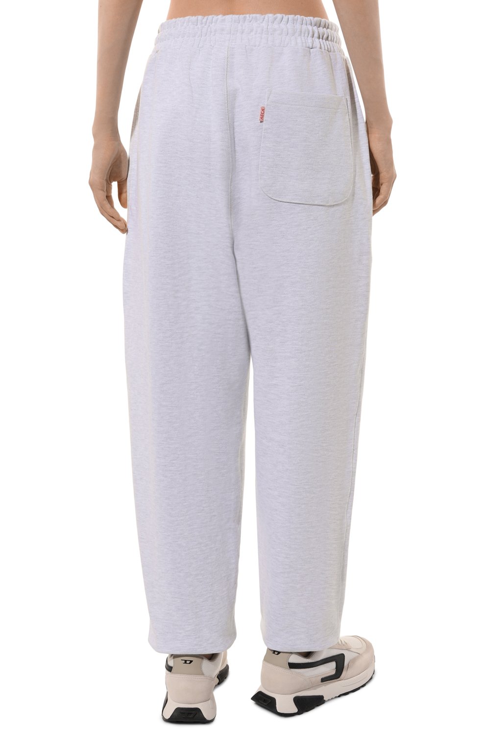 Хлопковые джоггеры AECA WHITE, арт. AWCMFWBDBSLSO001C0.LIGHT GREY (XL), фото 4