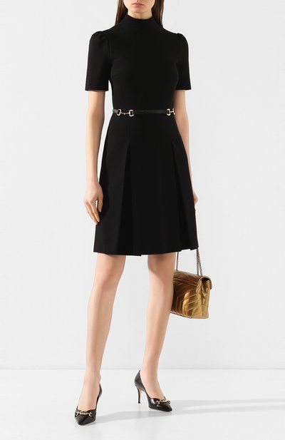 Кожаные туфли gucci zumi GUCCI, арт. 596860/C9D00, фото 2