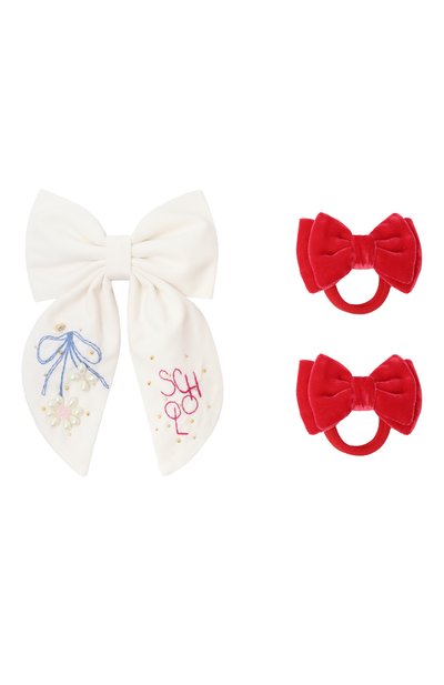 Комплект из трех бантов school PINK.OLIVKA, арт. PO-70209