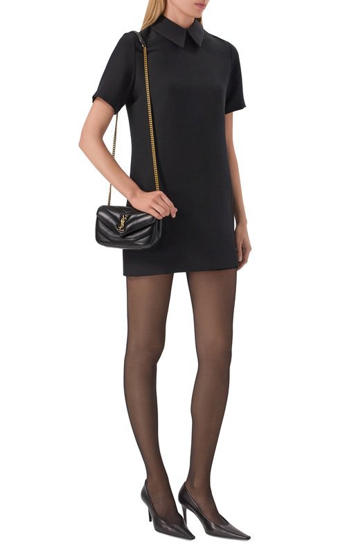 Сумка Loulou mini Saint Laurent 821749/AAEAX Чёрный  821749/AAEAX Фото 7