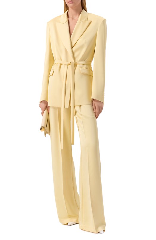 Атласные брюки The Andamane T190408A/TNP229 Жёлтый  T190408A/TNP229 Фото 2