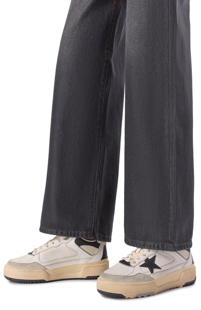 Кожаные кеды forty2 GOLDEN GOOSE DELUXE BRAND, арт. GWF00630.F005745, фото 2