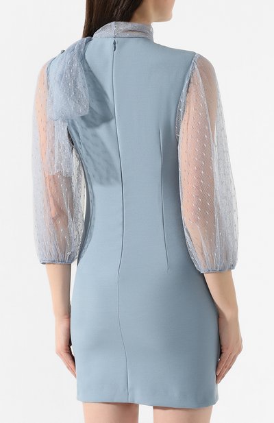 Платье REDVALENTINO голубого цвета по цене 55150 руб., арт. TR3VAL95/2MG, фото 4 Платье REDVALENTINO, арт. TR3VAL95/2MG, фото 4