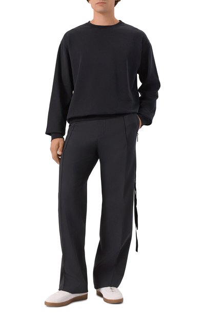 Хлопковый свитшот ANN DEMEULEMEESTER, арт. B0013215/FA185, фото 3