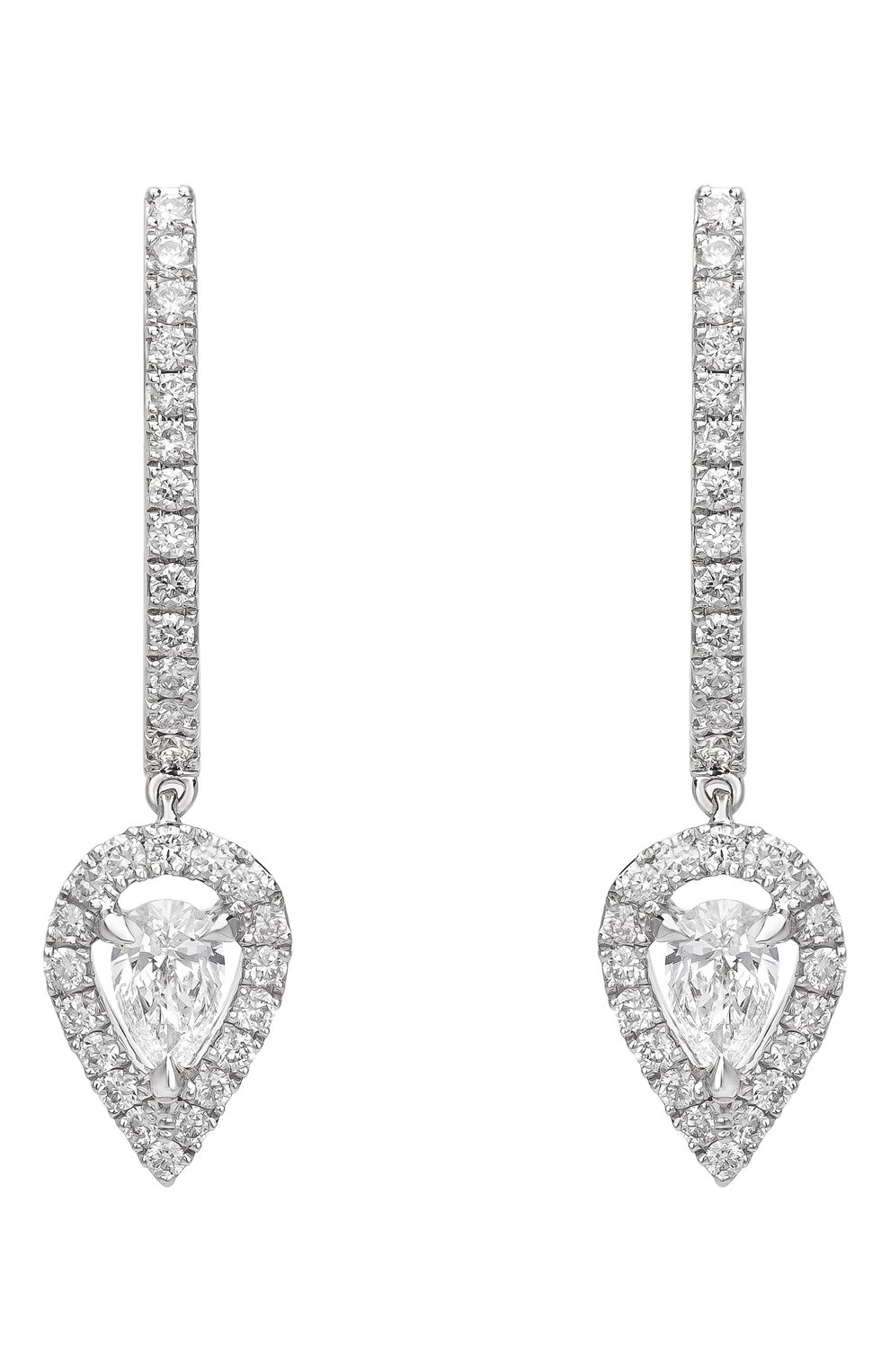 Серьги MESSIKA бесцветного цвета по цене 559000 руб., арт. 07480-WG, фото 1 Серьги MESSIKA, арт. 07480-WG, фото 1