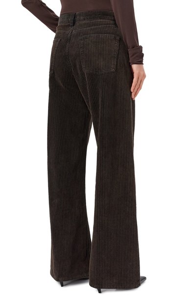 Вельветовые брюки the corduroy loose FRAME DENIM коричневого цвета по цене 111000 руб., арт. 2002200, фото 4 Вельветовые брюки the corduroy loose FRAME DENIM, арт. 2002200, фото 4