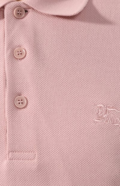 Хлопковое поло BURBERRY, арт. 8005283, фото 5