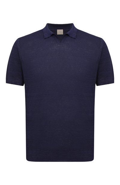 Мужская льняное поло 120% LINO, арт. 31ALIM39BL/000G266/S00