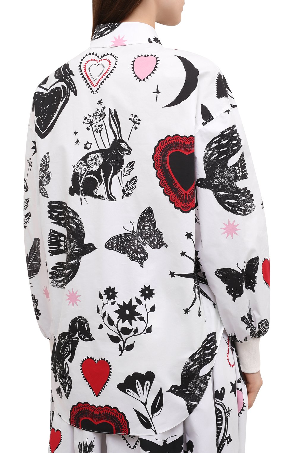 Хлопковая рубашка ALEXANDER MCQUEEN, арт. 661587/QCAEN, фото 4