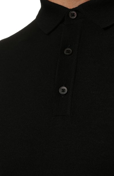 Шерстяное поло BOSS, арт. 50476355, фото 5