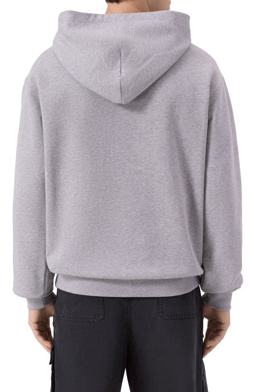 Хлопковое худи Gucci 788771/XJGKP Серый  788771/XJGKP Фото 4