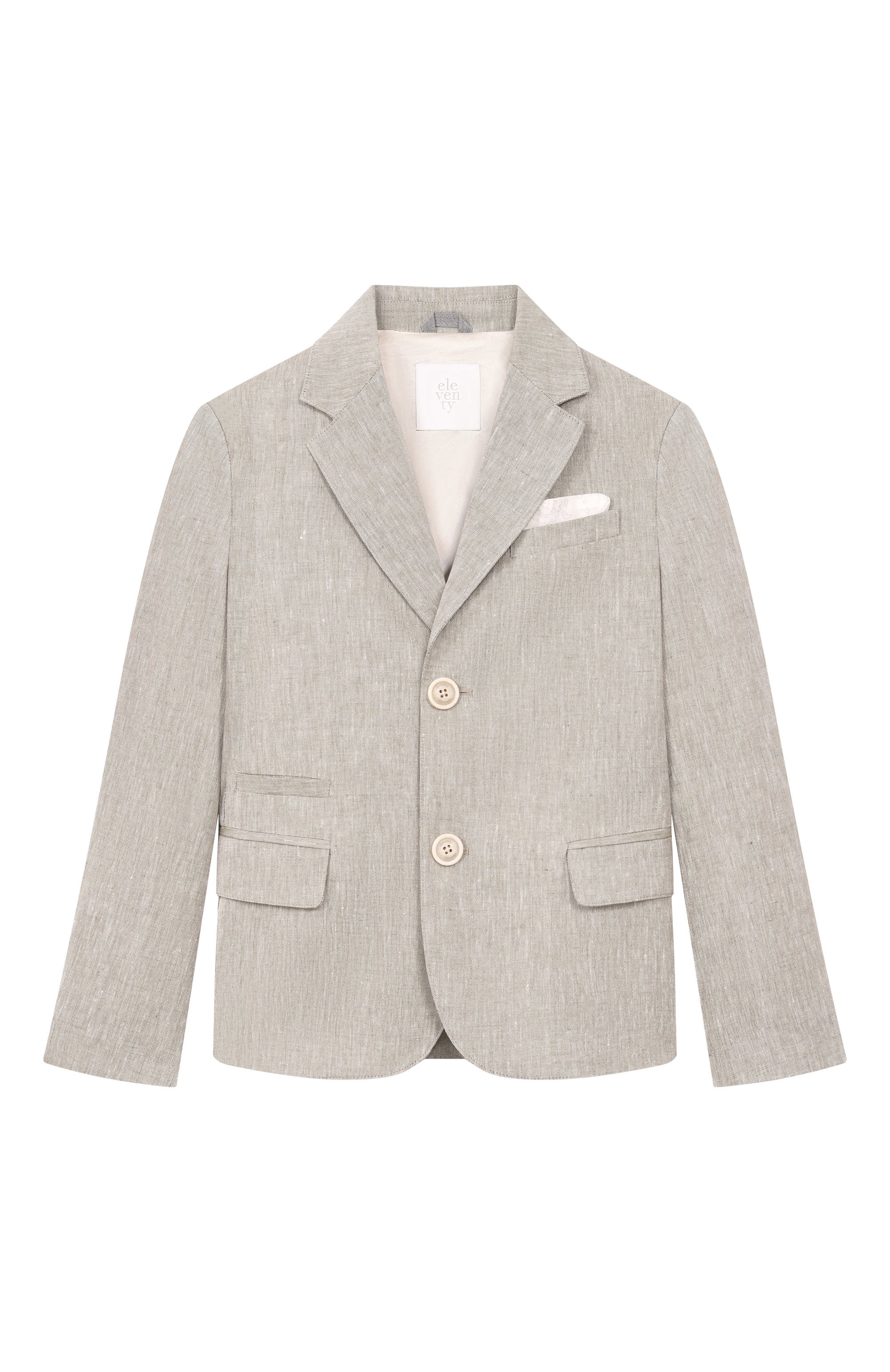 Пиджак изо льна и хлопка ELEVENTY, арт. EY2Q04/I0316, фото 1