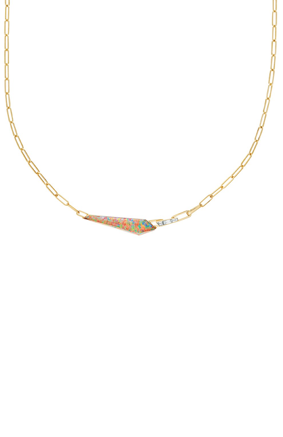 Колье STEPHEN WEBSTER бесцветного цвета по цене 713000 руб., арт. 3022172, фото 1 Колье STEPHEN WEBSTER, арт. 3022172, фото 1