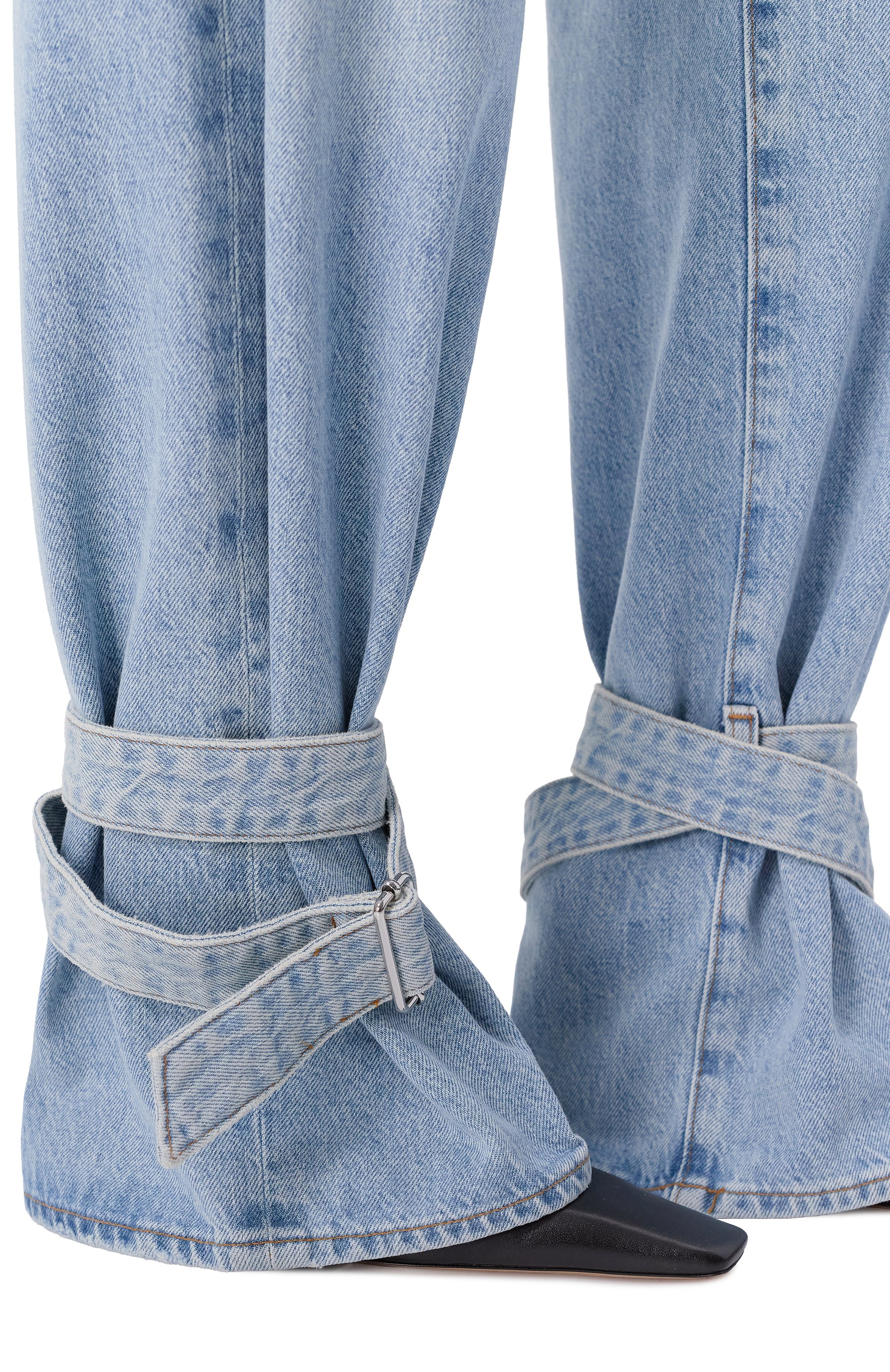 Джинсы cinched hem loose taper AGOLDE, арт. A3131601, фото 4