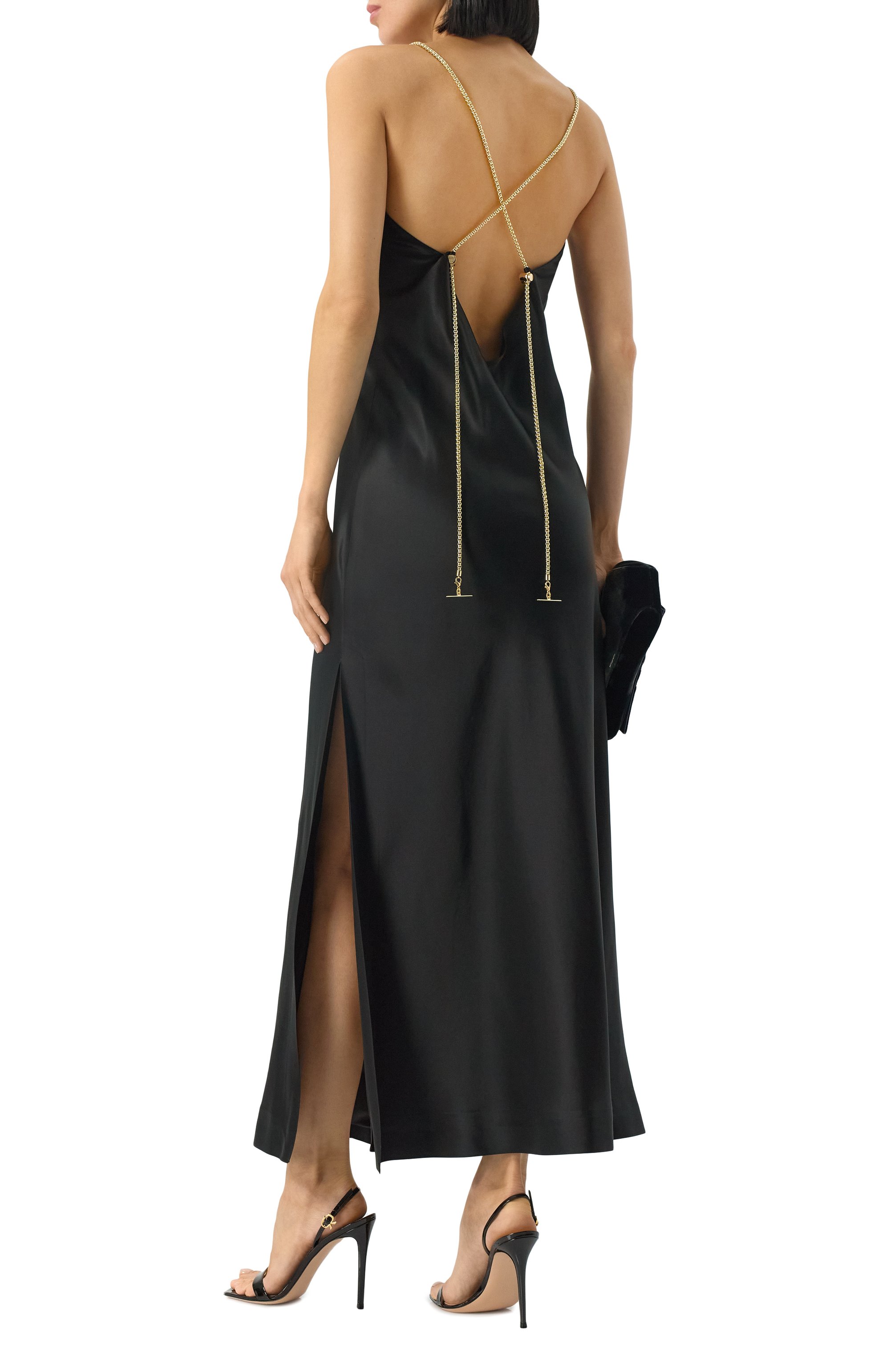 Атласное платье DANAME, арт. 625SS6603A, фото 2