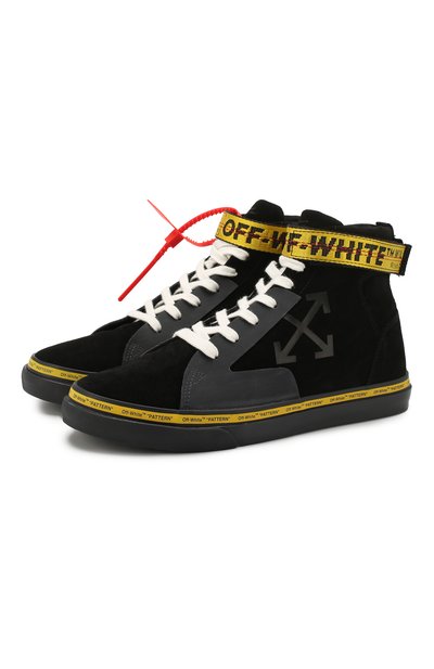 Замшевые кеды OFF-WHITE, арт. 0MIA116R207800551060, фото 1