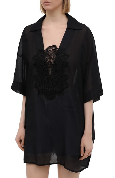 Туника из хлопка и шелка LILA EUGENIE, арт. 2115 MINI, фото 3