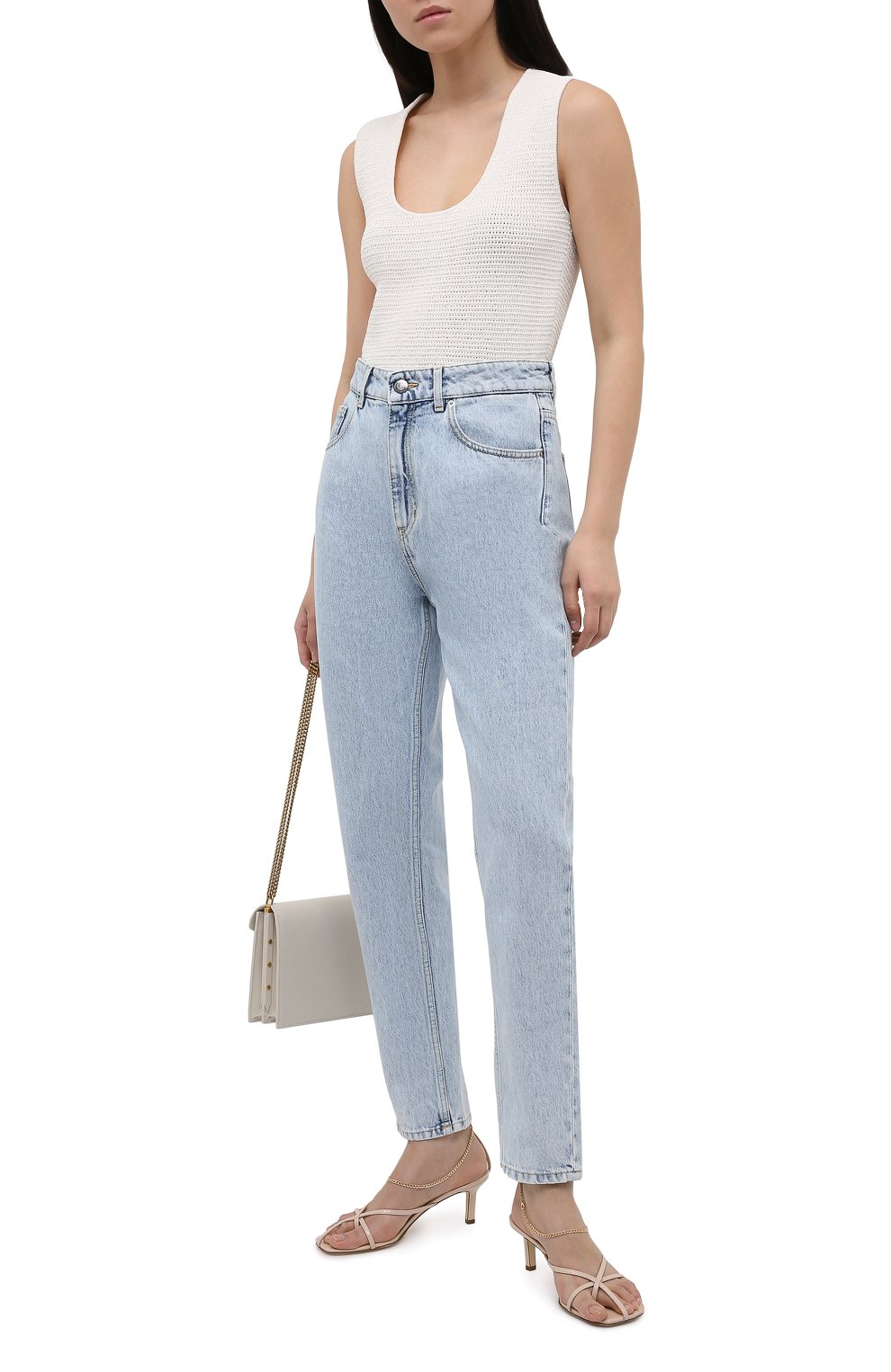 Кожаные босоножки etoile ELLEME, арт. ET0ILE CHAIN THIN/LEATHER, фото 2