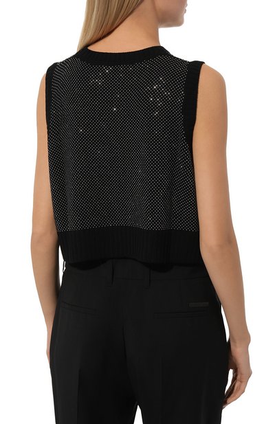 Кашемировый жилет PRADA, арт. P29991-10CS-F0002-221, фото 4