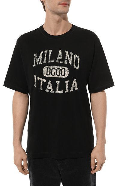Хлопковая футболка DOLCE & GABBANA, арт. G8PN9T/G7NPV, фото 3