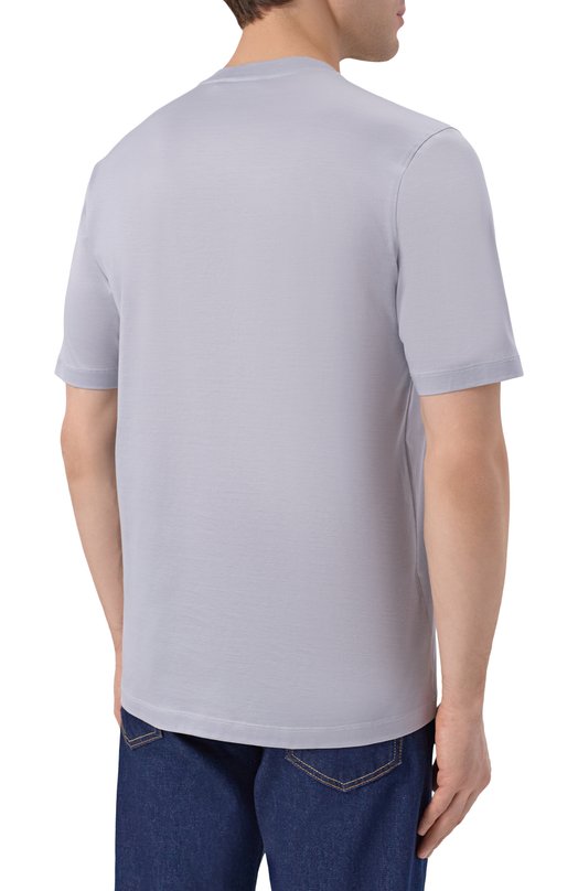 Хлопковая футболка MVST M26.CSM.K422/C0T0NE NE.80/2 Серый  M26.CSM.K422/C0T0NE NE.80/2 Фото 4