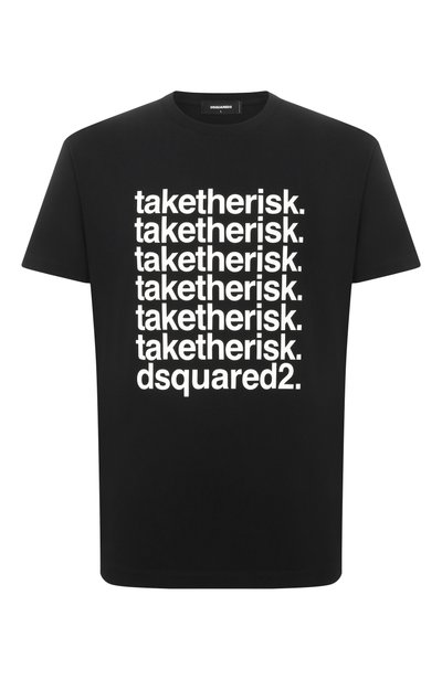 Мужская хлопковая футболка DSQUARED2, арт. S71GD1692/D20106